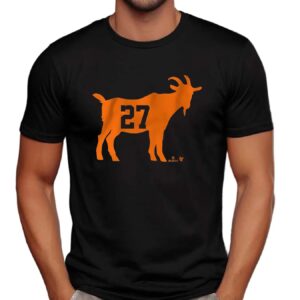 Jose Altuve Houston Astros Baseball GOAT 27 T Shirt