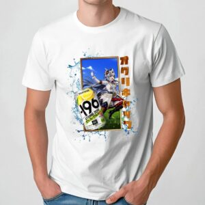 Oguri Cap Uma Musume Suntory Strong Zero Mashup T Shirt