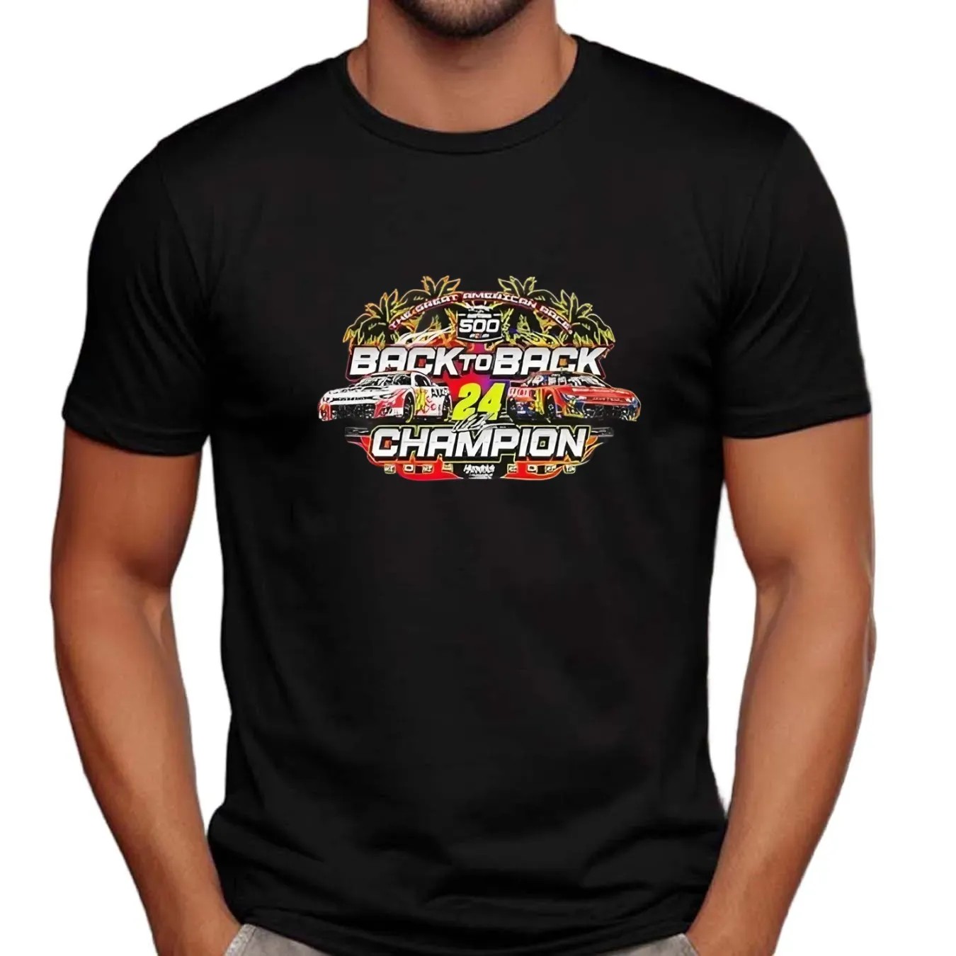 William Byron 24 2025 Daytona 500 Winner The Great American Race Back To Back Champion Hendrick Motorsports Nascar T shirt