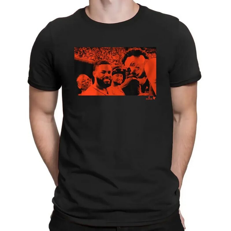 Willy Adames Rafael Devers Heliot Ramos Luis Matos Smile MLB Stars Graphic T Shirt