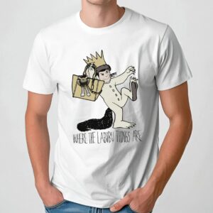 Where the Labubu Things Are Wild Things Book Parody T Shirt