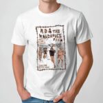 Ryan Davis And The Roadhouse Band Dancing On The Edge 'dote' Tour T Shirt