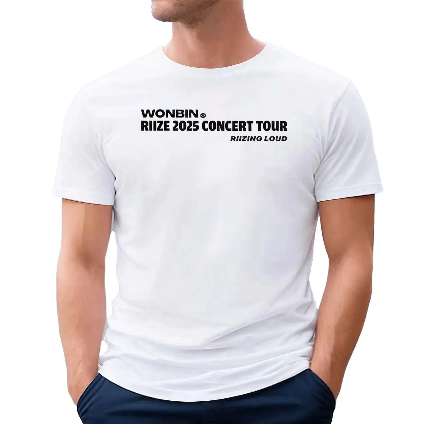Wonbin Riize 2025 Concert Tour Riizing Loud 01 Born To Rise T Shirt