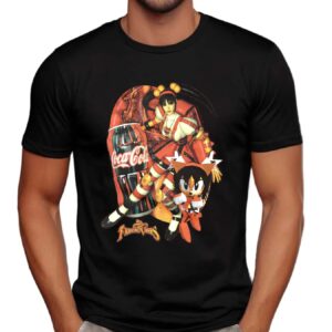 Honey Fighting Vipers Coca-cola Vintage T Shirt
