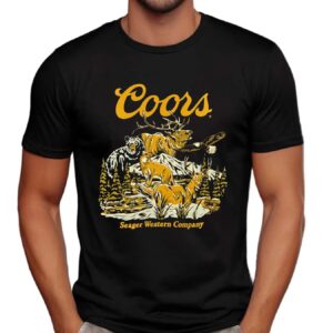 Coors Seager Western Company T Shirt