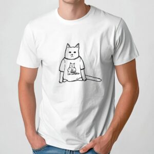 Cat in a Shirt Meme T Shirt