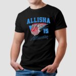 Allisha Gray Retro Swish Atlanta 15 T Shirt
