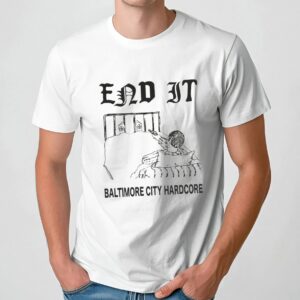 End It Baltimore Hardcore Gun T Shirt