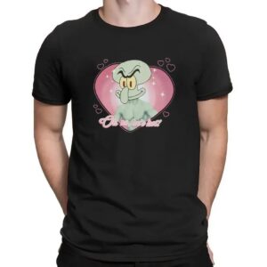 SpongeBob SquarePants Squilliam Heart Quote T Shirt