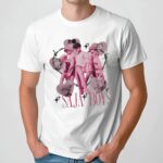 Demons Saja Boys Kpop Demon Hunters Pink Heart T Shirt