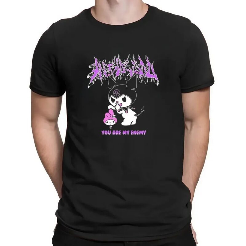 You Are My Enemy Kuromi And My Melody Sanrio T Shirt
