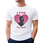 Wilson Bethel As Bullseye I Can Fix Him Heart T Shirt