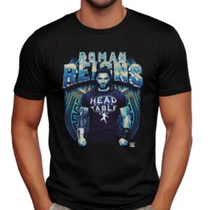 Roman Reigns Retro Bitmap Graphic T Shirt