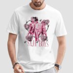 Demons Saja Boys Kpop Demon Hunters Pink Heart T Shirt