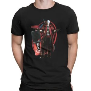 Devil May Cry 5 Dante AXE Boost Deodorant Mashup T Shirt