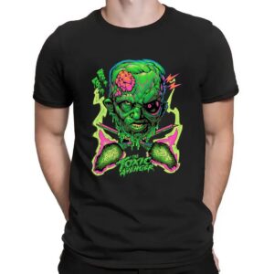 The Toxic Avenger Puke Green Fighting Machine T Shirt