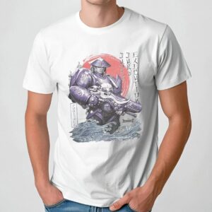 The Punisher Dangan Ronin Frank Castle Marvel Rivals Jury Execution Punisher Samurai T Shirt