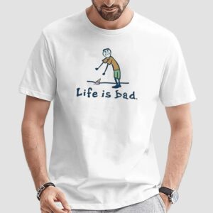 Life Is Bad Ice Cream Drop Meme T Shirt
