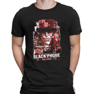 The Black Phone Gone Missing North Denver 1978 Horror Graphic T Shirt