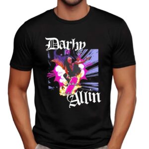 Darby Allin Wrestler Graphic Series T Shirt