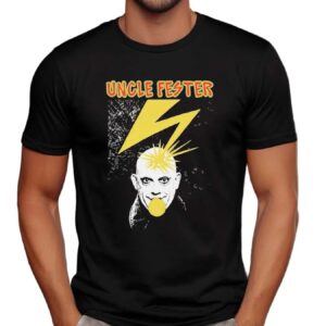 Uncle Fester Lightning T Shirt