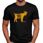 T J Watt GOAT 90 Pittsburgh Steelers T Shirt