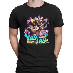 Tay Melo And Anna Jay Graphic Series AEW T Shirt