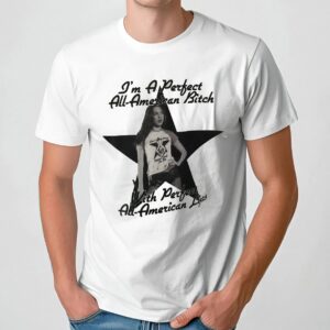 Olivia Rodrigo I'm A Perfect All-american Btch With Perfect All-american Lips New York City Never Look So Blue T Shirt