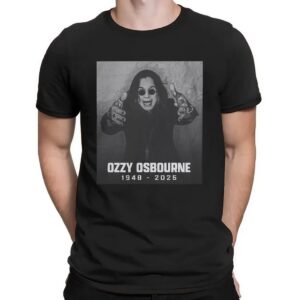 Rest in Peace Ozzy Osbourne 1948-2025 Honor a Rock Legend T Shirt