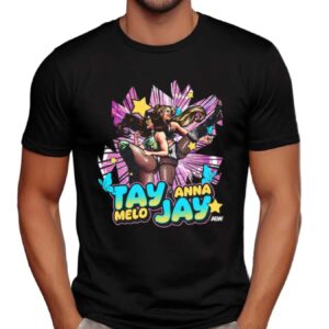 Tay Melo And Anna Jay Graphic Series AEW T Shirt