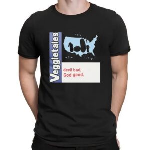 Veggietales Devil Bad God Good T Shirt