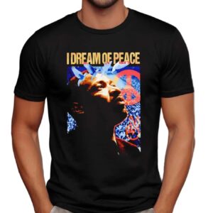 Martin Luther King I Dream Of Peace Graphic T Shirt