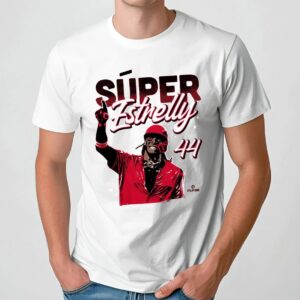 Súper estrelly 44 Cincinnati Reds Elly De La Cruz T Shirt