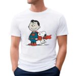 Snoopy And Charlie Brown Superpeanuts Meme T Shirt