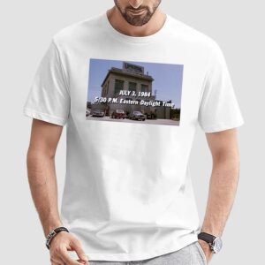 July 3 1984 5 30 Pm Eastern Daylight Time Uneeda Medical Supply Photo T Shirt