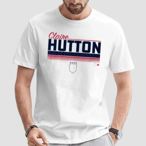 Claire Hutton Stripe USWNTPA T Shirt