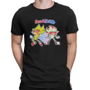 AUADHD Sonic And Autism Shadow T Shirt
