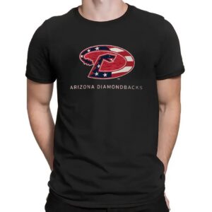 Arizona Diamondbacks Baseball Vintage Logo Red T Shirt