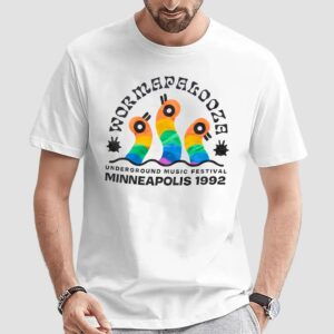 Wormapalooza Underground Music Festival Minneapolis 1992 T Shirt