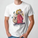Capricorn The Goat Carrying A Huge Sack Of Money T Shirt