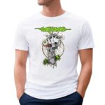 Carcass Band US Tour Concert Eyeball Skull T Shirt
