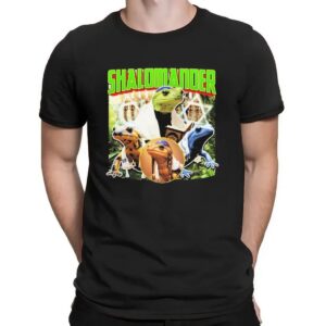 Shalomander Jewish Salamander Mashup Vintage Bootleg T Shirt