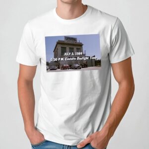 July 3 1984 5 30 Pm Eastern Daylight Time Uneeda Medical Supply Photo T Shirt