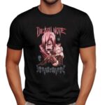 Death Note Misa and Rem Tonal Skull T Shirt