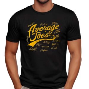 Milwaukee Baseball A Bunch of Average Joes Signatures T Shirt