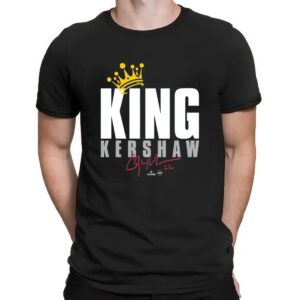 Clayton Kershaw Los Angeles Dodgers King Kershaw T Shirt