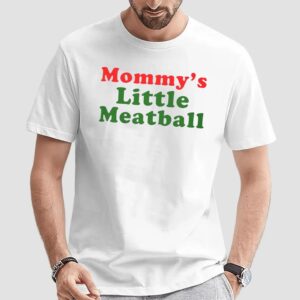 Nicolas Love Island Usa Wearing Mommy's Little Meatball T Shirt