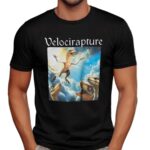 Velocirapture Dinosaur Rapture Meme T Shirt