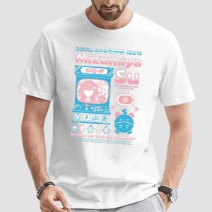Mizumiya Su hololive VTuber Su-Charge Glow T Shirt