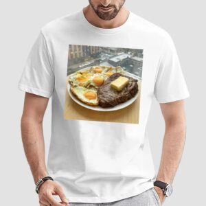 Steak Eggs And Butter Photo T Shirt